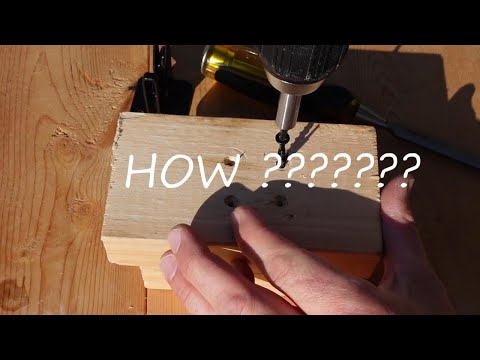How to tighten a screw when the pilot hole is too big.