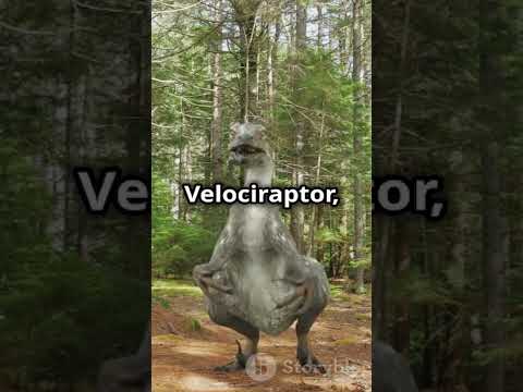 ¿QUIÉN GANARÍA? Velociraptor vs Deinonychus #batallaépica #animales #dinosaurios