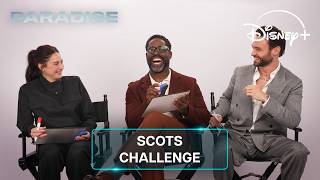 Paradise Cast Guess Scots | Disney+ UK