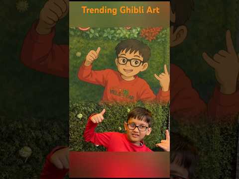 kaise banaye trending Ghibli art style pic asani se?How to make Trending Ghibli art style easy pics?