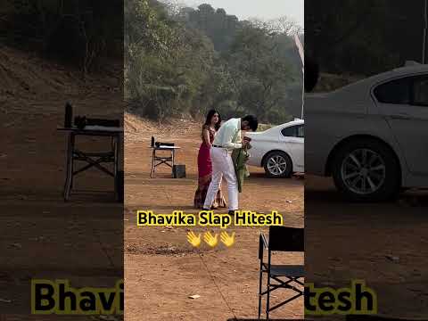 Bhavika Slap Hitesh#bhavikasharma#hiteshbhardwaj#btsshorts#ytshorts#viralvideo#ghkkpm#ytshorts#savi