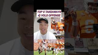 Georgia Bulldogs vs Tennessee Volunteers Top 5 Takeaways | Gladius Football film review 