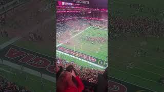 Georgia Bulldog Fans Celebrate Go Dawgs at Sofi 1/9/23(2)