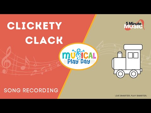🎶 Clickety Clickety Clack | Train Song | Music TablePlay | Kids Songs & Games |  Learning for Kids