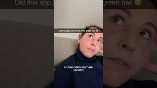 Lol, I just got roasted by Airlearn #airlearnpartner #learngerman #languagelearning