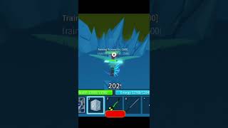 OP Ice Combo..🧊(Roblox Blox Fruits)#shorts
