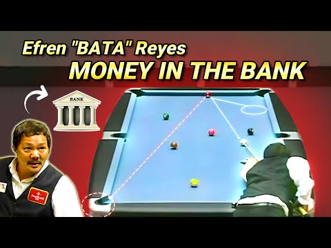 Efren BATA Reyes Most Bizarre Bank shots