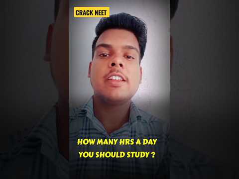 HOW MANY HRS A DAY TO CRACK NEET 2024#neet #neet2024 #neetmotivation #physicswallahshorts #viral