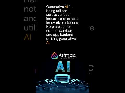 how Artmac can help you leverage #generativeai for Breakthrough solutions