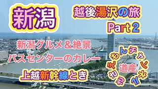 [新潟旅]新潟市＆越後湯沢の旅Part２　新潟グルメ＆ぽんしゅ館！新幹線旅