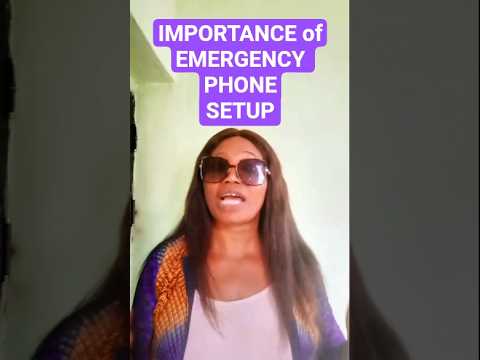 Emergency Phone settings