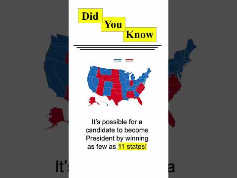 Amazing Facts 15 - U.S. Election - Electoral Vote #election #usa #selfknowledge