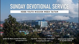 KBCM Sunday Devotional Service | 13-07-2025