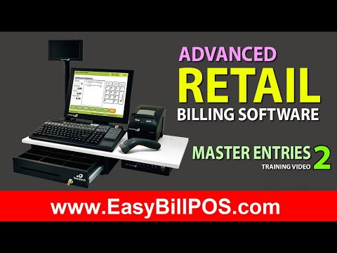 2 Retail Billing Software for Tamil l Master Entries Training 2