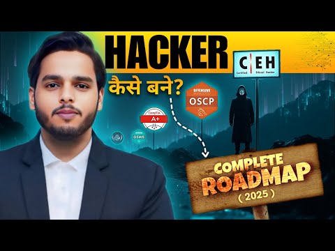 Complete Cybersecurity Roadmap 2025 – Zero to Hero Ethical Hacking Mastery in Hindi 🔥💻