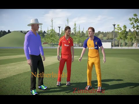 Netherlands vs Zimbabwe | Don Bradman Cricket 17 | 3 Balls 1 Wicket Tournament | KNOCKOUT 4