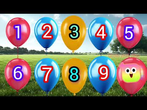 1 to 10 , 123 Numbers , One two three , Counting Numbers for Kids