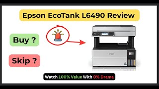 Epson EcoTank L6490 Printer Review | Watch Important Things Before Buy |