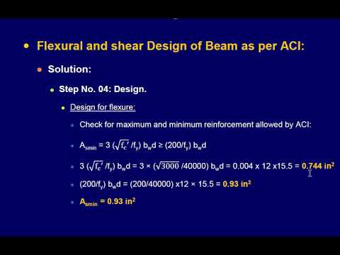 Design of RC Beam in Shear   2