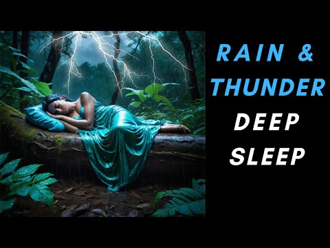 Rain & Thunder Sounds for Deep Sleep | Cure Insomnia and Sleep Like a Baby | Dream Life