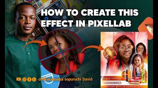 How To Create This Amazing Photo Effect in PixelLab | PixelLab Tutorial