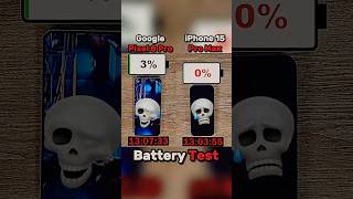 🔋GOOGLE PIXEL 8 PRO VS IPHONE 15 PRO MAX BATTERY 🪫 TEST?