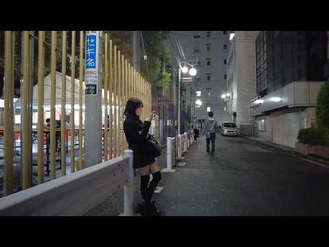 Night Walk in Tokyo, Relaxing Walking in Japan Shinjuku Kabukicho Tour 夜の大久保公園・新宿歌舞伎町をお散歩！ラブホテル街！
