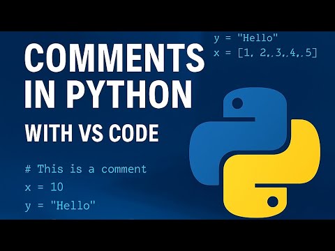 Chapter 3 – Comments in Python | Single-line & Multi-line Comments Explained