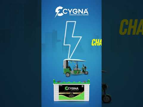 Cygna E-rickshaw Battery | Enjoy fast charging and reliable power for every journey. #shorts