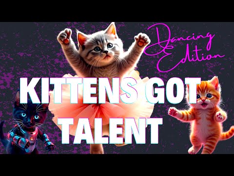 Cat Dance Funny Videos 😻💃🏆: Kittys Got Talent #catdance #catvideos #funny #cat