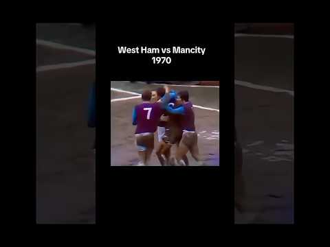 Westham vs Mancity 1970 #football #epl