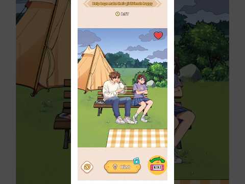 Brain Puzzle Tricky Quest | Level 18 Soothe Girlfriend - Help boys make their girlfriend happy |