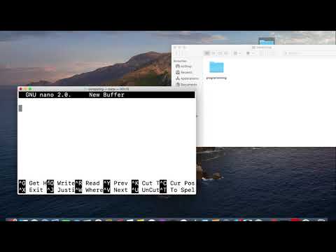 Command Line for Beginners: Mac OS & Linux: Nano