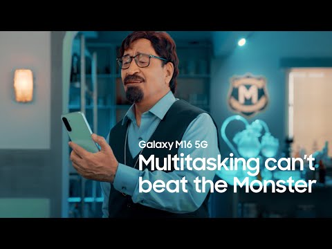 Galaxy M16 | Multitasking Monster | Samsung