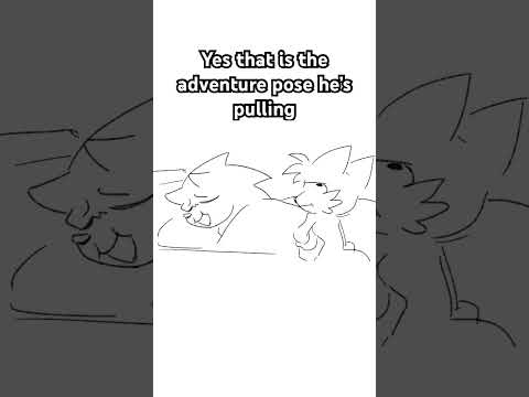 He’s unconsciously doing it #sonic #sonicmovie3 #sonicthehedeghog