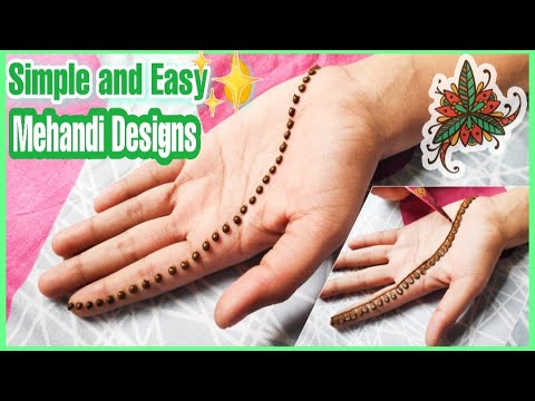Easy Front Hand Mehandi Design |Rakhi/Eid 2020 Special Mehandi Designs | Full Hand Mehandi|SkyIsReal