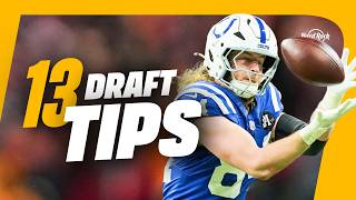 13 Expert Tips to Win Your 2026 Fantasy Football Draft | Advanced Roster Construction Strategy
