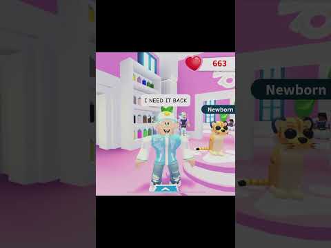 I was so mean… 😢 #adoptme #robloxedit #roblox
