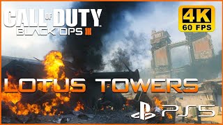 CALL OF DUTY BLACK OPS 3 PS5 Gameplay Walkthrough Part  Campaign MISSION 10- LOTUS TOWER [4K 60FPS]