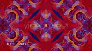 Colourful Psychedelic Abstract Background
