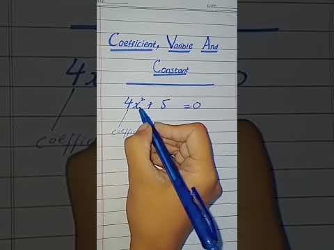 #variables #constants #coefficient #maths #viralshorts #viral #trending