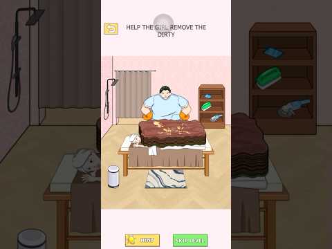 Tricky Twist lvl 9 -help girl remove dirt #game #trickyquest #yt #trendingshort #gameplay #girl