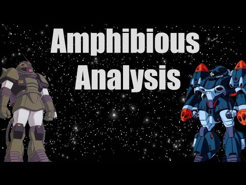 Amphibious Zakus Part 1 (Zaku Marine Type + Hydro Test Type) - Amphibious Analysis