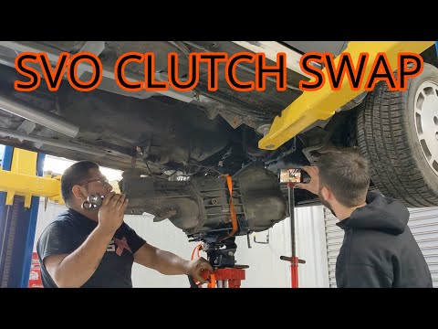 SVO Video 2 - CLUTCH SWAP and BURNOUT TIME!