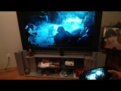 PS4 Call of Duty Ghosts remote play with vita