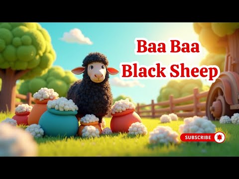 Baa Baa Black Sheep | Popular Nursery Rhyme for Kids | Songs for Children & Toddlers