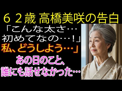 【シニア恋愛】「こんな太さ初めて...！62歳ヨガ講師レッスン後の更衣室で起きた事...【シニア恋愛】