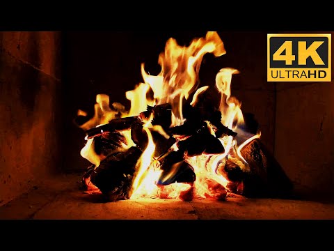 Cozy Fireplace 🔥 Relaxing Burning Fireplace & Crackling Fire Sounds 🔥Wonderful Fireplace Burning 4K🔥