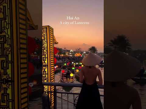 Visit the city of Lanterns | Travel to #hoian #vietnam #reels #shorts #cityoflanterns #trending #fyp