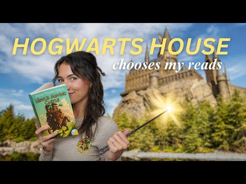 My Hogwarts house chooses my reads🪄📖 👀